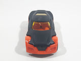 HTF 2005 Hot Wheels First Editions Symbolic Black and Dark Orange Die Cast Toy Car Vehicle