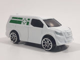 MotorMax 6143-6 Mini Van Medic Ambulance White Die Cast Toy Car Vehicle