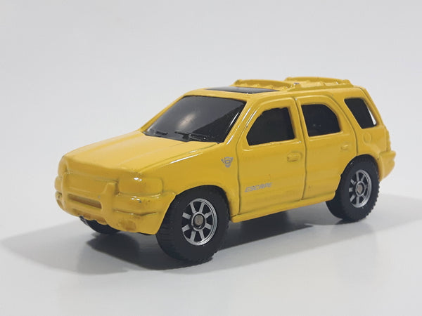 Maisto Ford Escape Yellow Die Cast Toy Car Vehicle