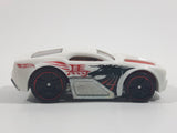 2014 Hot Wheels HW Race: Thrill Racers Horseplay White Die Cast Toy Car Vehicle
