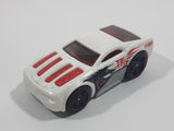 2014 Hot Wheels HW Race: Thrill Racers Horseplay White Die Cast Toy Car Vehicle
