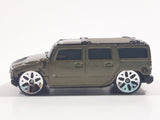 Maisto Hummer H2 Gold Brown Die Cast Toy Truck SUV Vehicle