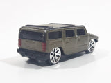 Maisto Hummer H2 Gold Brown Die Cast Toy Truck SUV Vehicle
