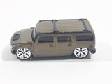 Maisto Hummer H2 Gold Brown Die Cast Toy Truck SUV Vehicle