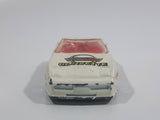 1993 Hot Wheels Custom Corvette Convertible White Die Cast Toy Car Vehicle