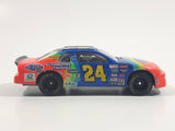 1998 NASCAR 50th Anniversary Winner's Circle 1997 Champion Jeff Gordon 1/64 Scale Chevrolet Monte Carlo #24 Dupont Orange and Blue Die Cast Toy Car Vehicle