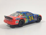 1998 NASCAR 50th Anniversary Winner's Circle 1997 Champion Jeff Gordon 1/64 Scale Chevrolet Monte Carlo #24 Dupont Orange and Blue Die Cast Toy Car Vehicle