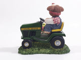 Enesco John Deere Mary's Moo Moos "Always Take A Mow-Ment To Sit And Smell The Flowers" Lawn Tractor Highly Detailed Heavy Resin Ornament