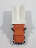 Unknown Brand "Heavy Hauler" Gravel Truck Orange and White Die Cast Toy Car Vehicle
