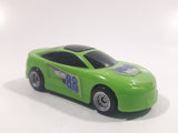 Geoffrey Fast Lane #88 Performance Racing Green Plastic Body Die Cast Toy Race Car Vehicle