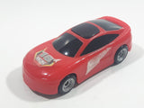 Geoffrey Fast Lane #18 Performance Racing Red Plastic Body Die Cast Toy Race Car Vehicle