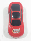 Geoffrey Fast Lane #18 Performance Racing Red Plastic Body Die Cast Toy Race Car Vehicle
