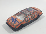 Greenbrier Sunshine #38 Sedan Bright Orange Die Cast Toy Car Vehicle