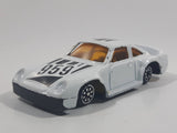 TC Tai Cheong TC-9327 Porsche 959 White Die Cast Toy Car Vehicle