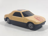 Unknown Brand #20 Peach Light Brown Die Cast Toy Car Vehicle