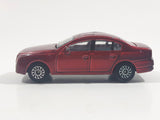 Unknown Brand C3 Sedan Dark Red Die Cast Toy Car Vehicle