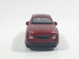 Unknown Brand C3 Sedan Dark Red Die Cast Toy Car Vehicle