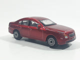 Unknown Brand C3 Sedan Dark Red Die Cast Toy Car Vehicle