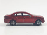 Unknown Brand C3 Sedan Dark Red Die Cast Toy Car Vehicle