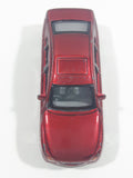 Unknown Brand C3 Sedan Dark Red Die Cast Toy Car Vehicle
