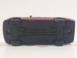 Unknown Brand C3 Sedan Dark Red Die Cast Toy Car Vehicle