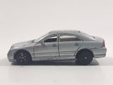 Motor Max No. 6066 Mercedes-Benz C Class Silver Grey Die Cast Toy Luxury Car Vehicle