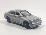 Motor Max No. 6066 Mercedes-Benz C Class Silver Grey Die Cast Toy Luxury Car Vehicle