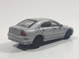 Motor Max No. 6066 Mercedes-Benz C Class Silver Grey Die Cast Toy Luxury Car Vehicle