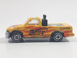 Unknown Brand Best Speed Power "Kings" Yellow Die Cast Toy Car Vehicle