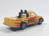 Unknown Brand Best Speed Power "Kings" Yellow Die Cast Toy Car Vehicle
