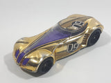 2009 Hot Wheels Track Stars Covelight Gold Chrome #09 Die Cast Toy Car Vehicle