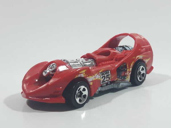 2011 Hot Wheels Attack Pack Power Rocket Red Die Cast Toy Car Vehicle