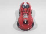 2011 Hot Wheels Attack Pack Power Rocket Red Die Cast Toy Car Vehicle