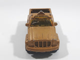 2007 Matchbox Troop Carrier Truck Brown Die Cast Toy Car Vehicle