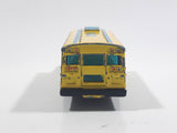 MotorMax Road & Track No. 6033 School Bus 1248 Camp Malibu California Yellow Die Cast Toy Car Vehicle