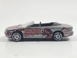2003 Maisto Marvel Comics 1997 Chrysler Sebring Convertible Elektra Silver Die Cast Toy Car Vehicle