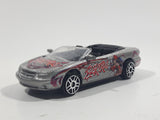 2003 Maisto Marvel Comics 1997 Chrysler Sebring Convertible Elektra Silver Die Cast Toy Car Vehicle