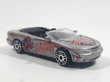 2003 Maisto Marvel Comics 1997 Chrysler Sebring Convertible Elektra Silver Die Cast Toy Car Vehicle