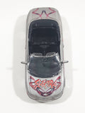 2003 Maisto Marvel Comics 1997 Chrysler Sebring Convertible Elektra Silver Die Cast Toy Car Vehicle