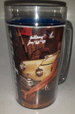 1993 January February Thermo Serv Snap On Tools Brittany Calendar Girl 6 1/2" Tall Plastic Beer Mug Cup