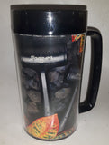 1994 March April Thermo Serv Snap On Tools Gina Calendar Girl 6 1/4" Tall Plastic Beer Mug Cup
