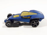 2006 Hot Wheels Brutalistic Blue Die Cast Toy Car Vehicle McDonalds Happy Meal with Pop Up Rear End