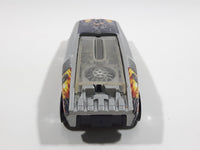 2010 Hot Wheels Monster Jam - Monster Duo Whip Creamer II Maximum Destruction Metallic Silver Die Cast Toy Car Vehicle w/ Sliding Canopy