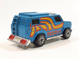 Vintage 1980 Kenner CPG Prod. Fast 111s Four X 4 Van Blue Die Cast Toy Car Vehicle - Made in Hong Kong