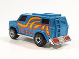 Vintage 1980 Kenner CPG Prod. Fast 111s Four X 4 Van Blue Die Cast Toy Car Vehicle - Made in Hong Kong