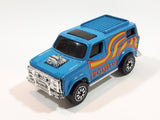 Vintage 1980 Kenner CPG Prod. Fast 111s Four X 4 Van Blue Die Cast Toy Car Vehicle - Made in Hong Kong