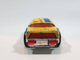 Vintage 1980 Kenner CPG Prod. Fast 111s Blazin Bandit Pontiac Trans Am Firebird Yellow Die Cast Toy Car Vehicle - Made in Hong Kong