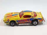 Vintage 1980 Kenner CPG Prod. Fast 111s Blazin Bandit Pontiac Trans Am Firebird Yellow Die Cast Toy Car Vehicle - Made in Hong Kong