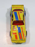 Vintage 1980 Kenner CPG Prod. Fast 111s Blazin Bandit Pontiac Trans Am Firebird Yellow Die Cast Toy Car Vehicle - Made in Hong Kong