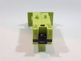 1984 Takara G1 Transformers Light Green Bulldozer Plastic Toy Action Figure